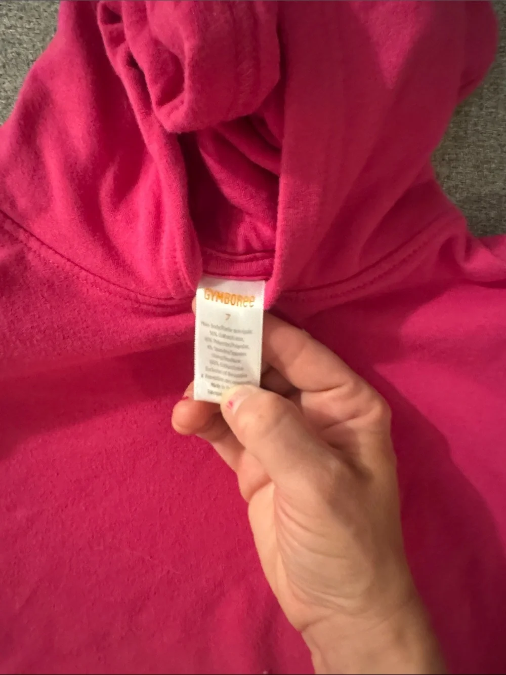 5/$15- Pink hoodie